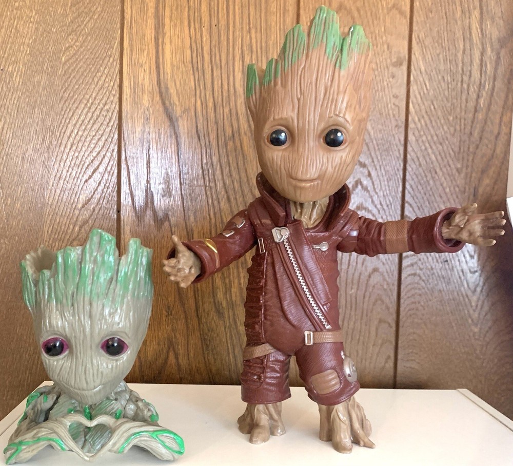 Groot Ravager Costume Set with Funko Pencil Holder