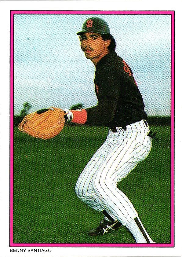 1988 Topps Glossy All-Star Mail-In #30 Benito Santiago Rookie Card