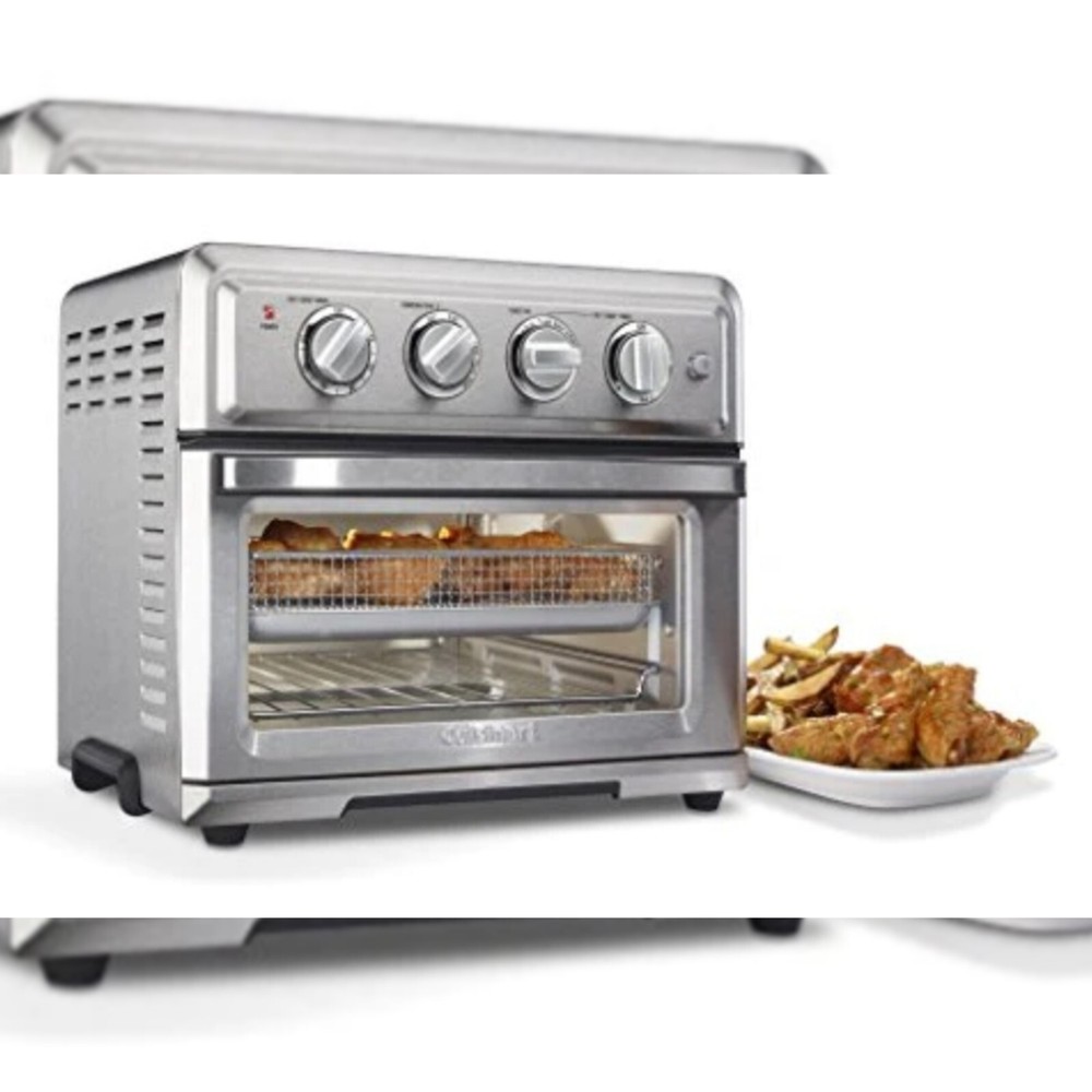 Cuisinart Air Fryer Toaster Oven TOA-60 Silver – Innovative Multi-Function Appliance