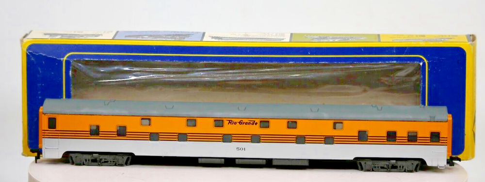 HO - RIVAROSSI - RIO GRANDE Sleeper Train Car Coach Passenger