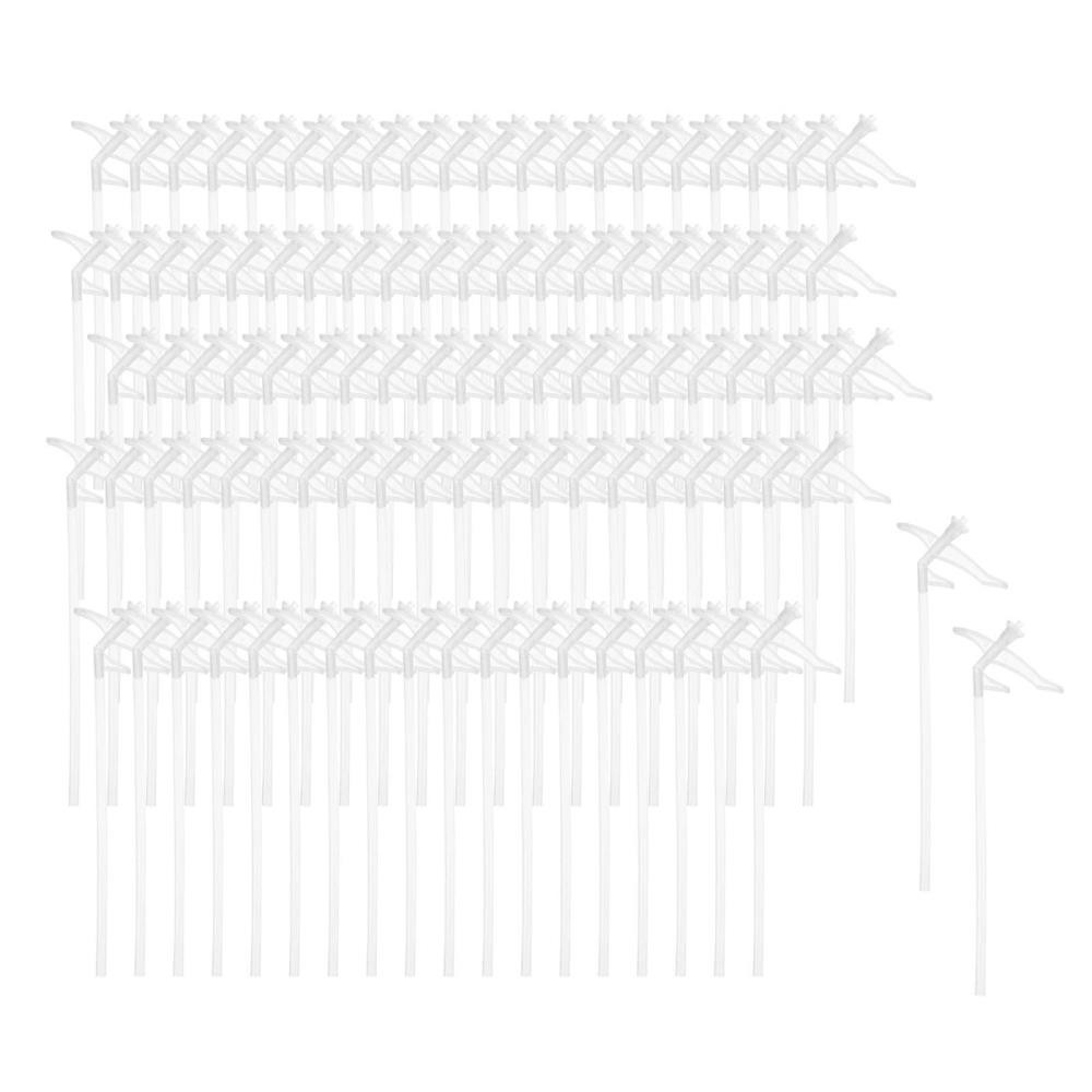 100pcs/set Spray Foam Replacement Tubes Nozzles DIY Spray Foam Gaps Filler θ