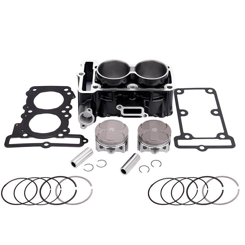 62mm Cylinder Top End Piston Gasket Repair Kit for Kawasaki ER250 Z250 2015-2024