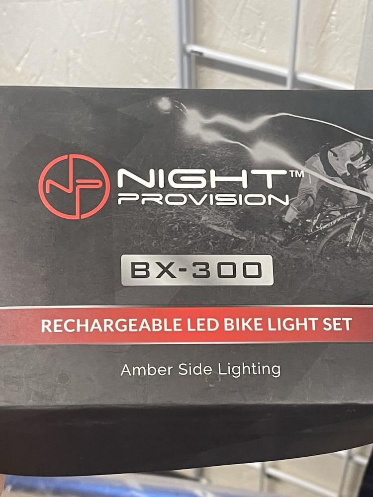BX-300 Rechargeable Bike Light Set with Front and Rear Lights for Cycling Safety