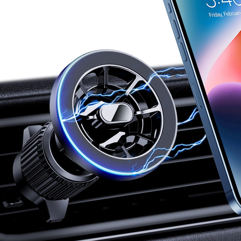 for Magsafe Car Mount, [Strongest Magnets][Unlimited Angles] Magnetic Phone Hold