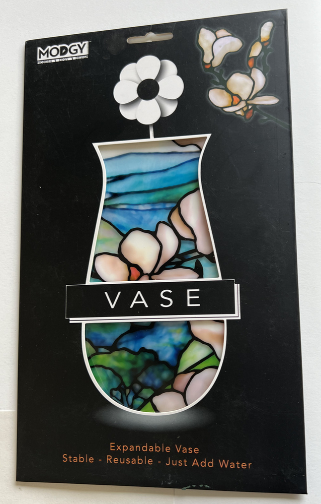 Modgy Expandable Flower Vase - Louis C. Tiffany - Magnolia Landscape (LSX)