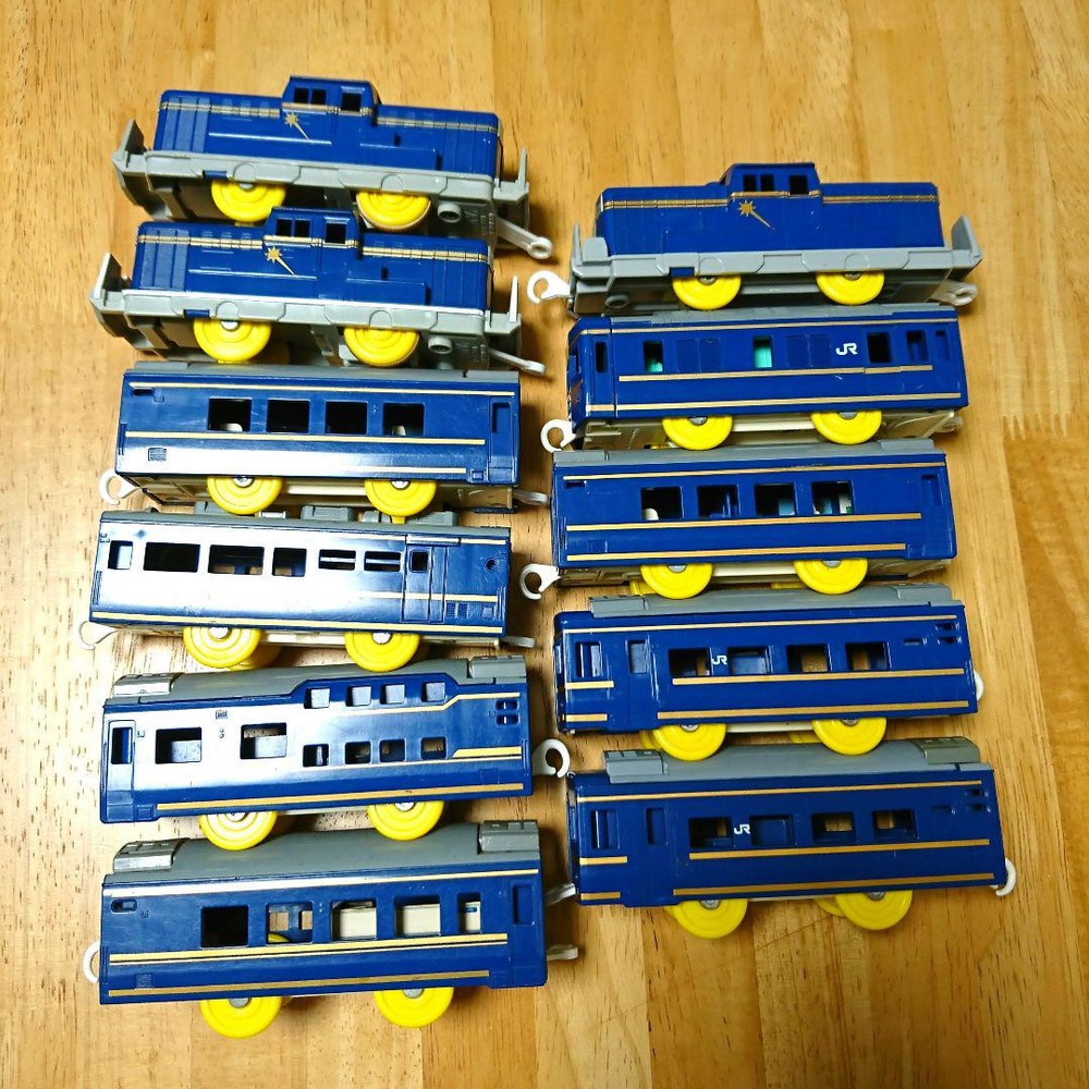 Plarail Sleeve Express Hokutosei Dd51 Passenger Car Set Discontinued