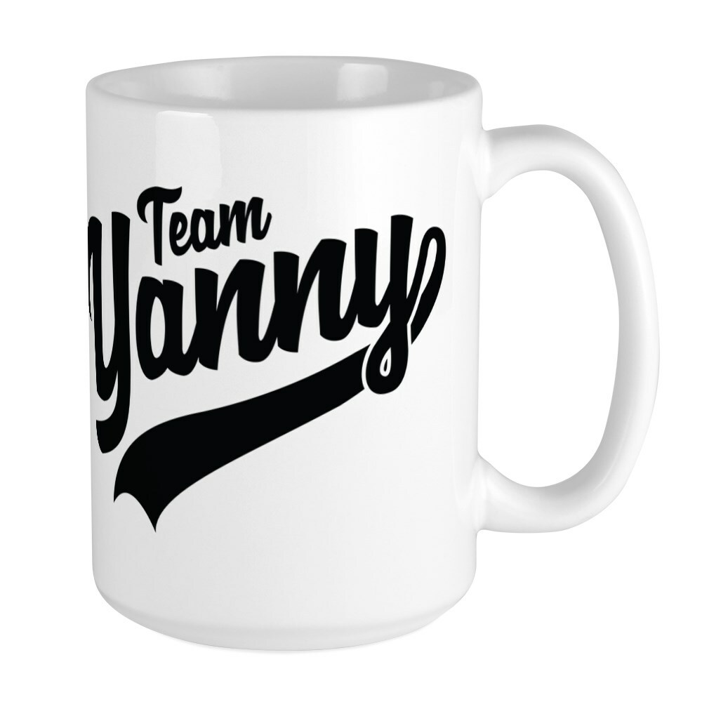 CafePress Team Yanny Mugs Coffee Mug, Large 15 oz. White Coffee Cup (274380160)