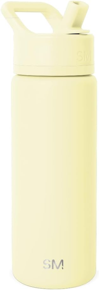 Insulated Stainless Steel Kids Water Bottle with Straw Lid – Reusable & Leak-Proof