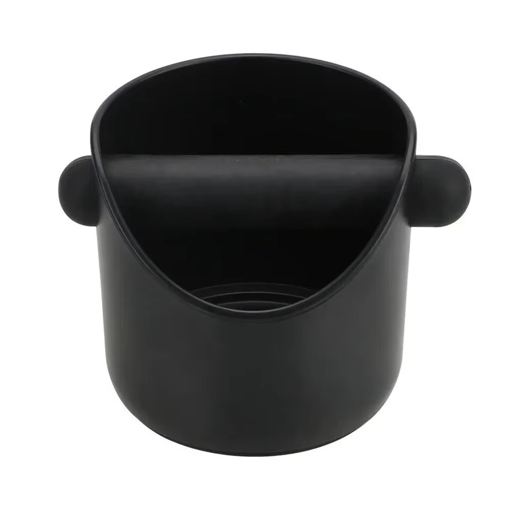 Shock-Absorbent Coffee Knock Box Anti-Slip Espresso Dump Bin for Coffee Grounds