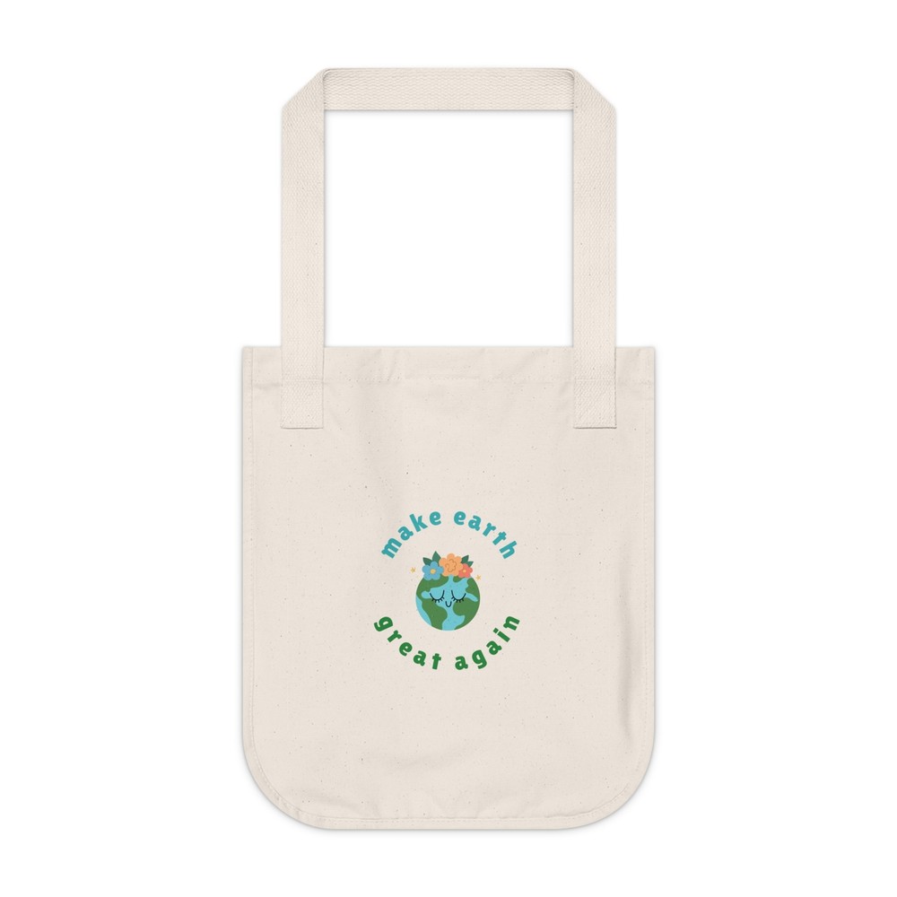 Eco-Friendly Organic Cotton Canvas Tote Bag
