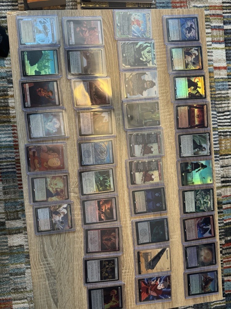 Avatar The Last Airbender Magic Cards Lot of 37