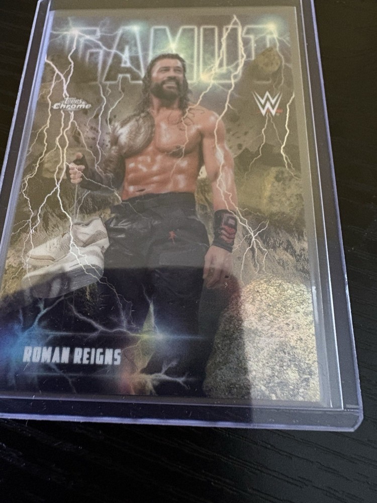 ROMAN REIGNS GAMUT CASE HIT SSP 2026 WWE TOPPS CHROME