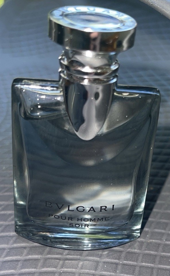 Bvlgari Pour Homme Soir Eau de Toilette Spray .17 oz / 5 ml Travel Men