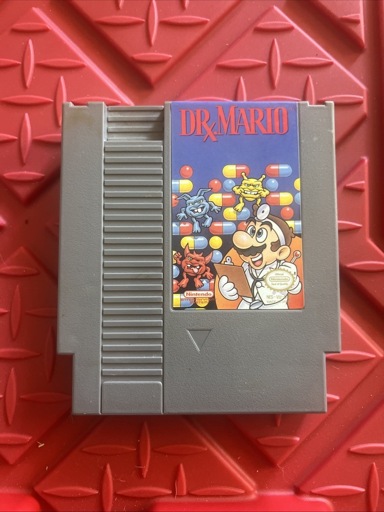 Dr. Mario Nintendo NES Cartridge