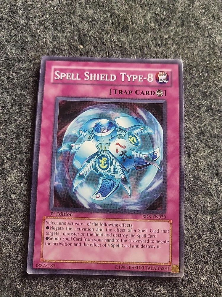 Spell Shield Type-8 SD3-EN030 Structure Deck: Blaze of Destruction 1st Edition