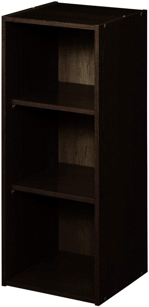 8985 Stackable 3-Shelf Organizer, Espresso