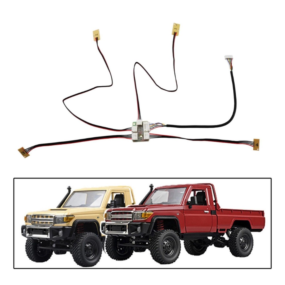RC Light Strips Kits, Headlight,Turn Brake Light, Upgrade,Lighting System Kits