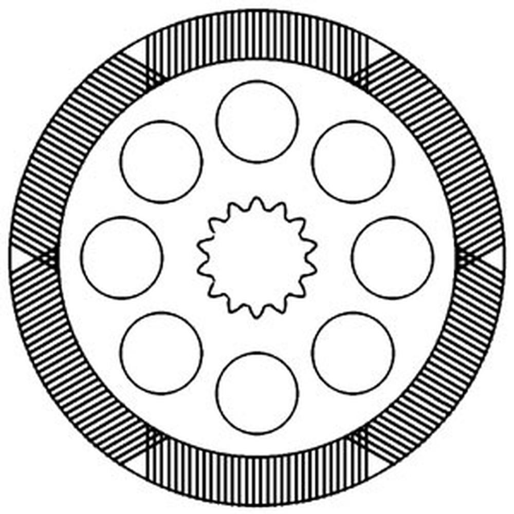 Disc 3386897M92 Fits Massey Ferguson 2640 3120T 3125 3140 3505