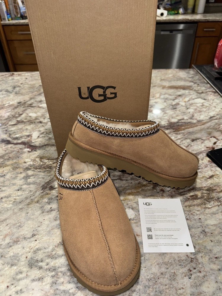 UGG Tasman II Women’s Slippers | Color: Chestnut | Style 1174470-Che Size 9 NEW