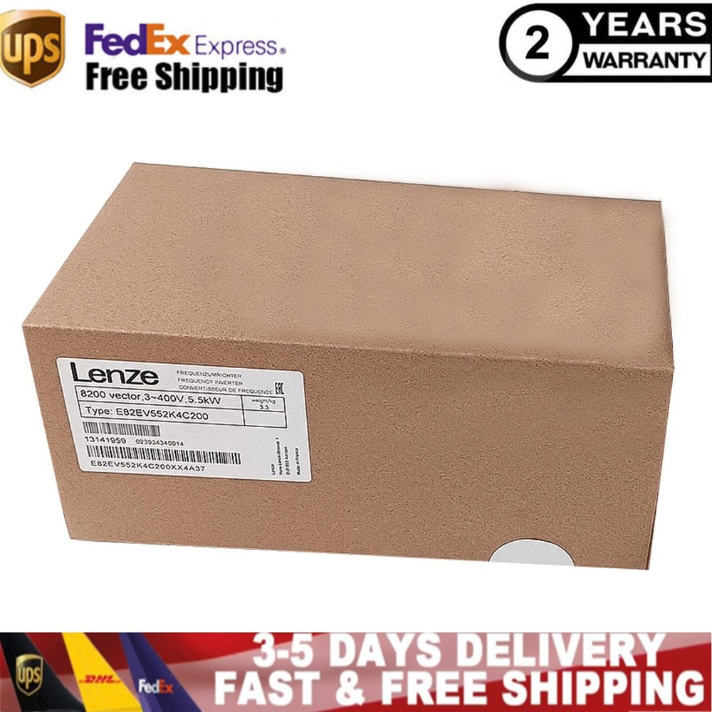 E82EV552_4C200 PRO LENZE E82EV552K4C200 Frequency Inverter 8200 Vector 5.5kW