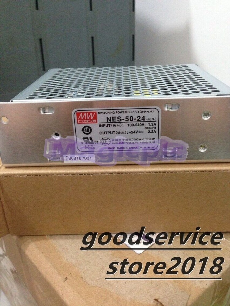 NEW MeanWell MW NES-50-24 24V 50W AC/DC PSU Single Output Switching Power Supply