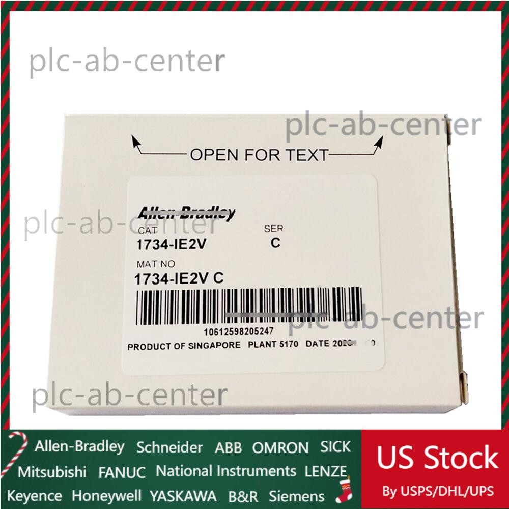 1734-IE2V AB I/O 2 Point Analog Input Module 1734IE2V Factory Sealed US Free Tax