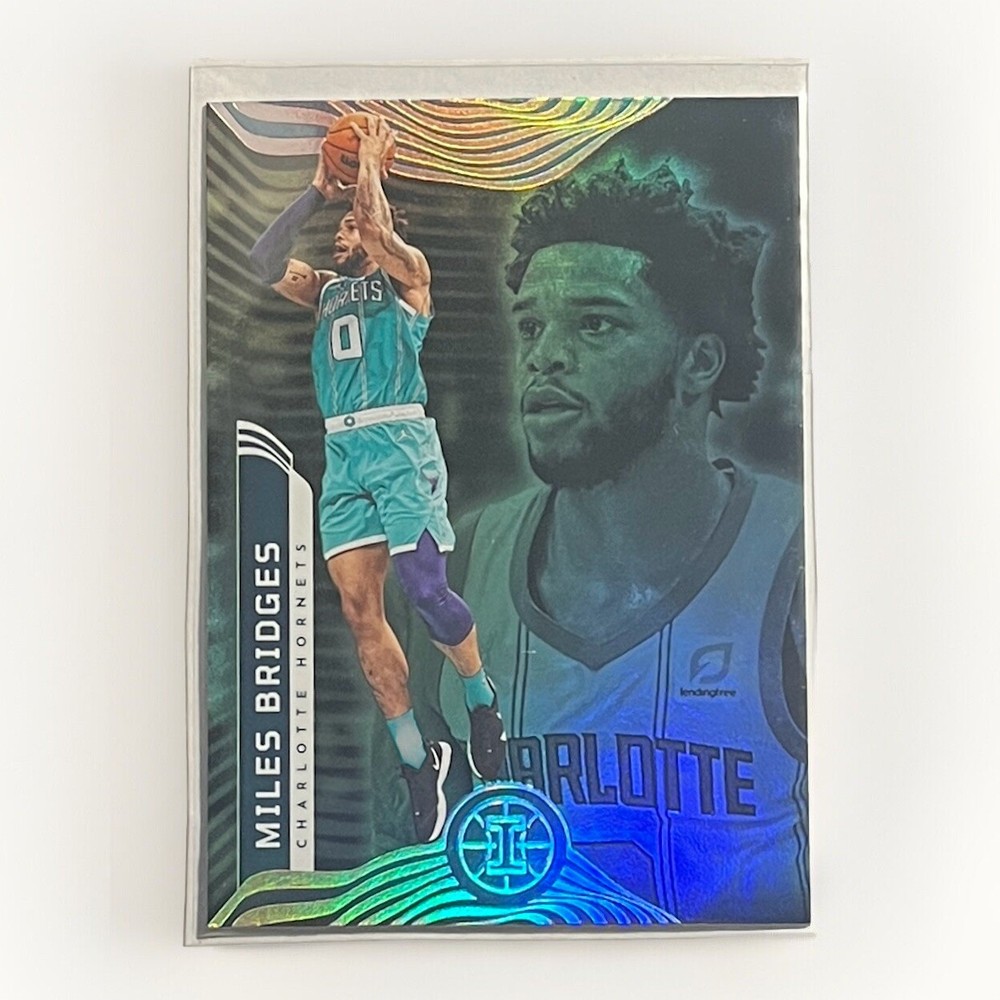 2021-22 Panini Illusions Teal #58 Miles Bridges