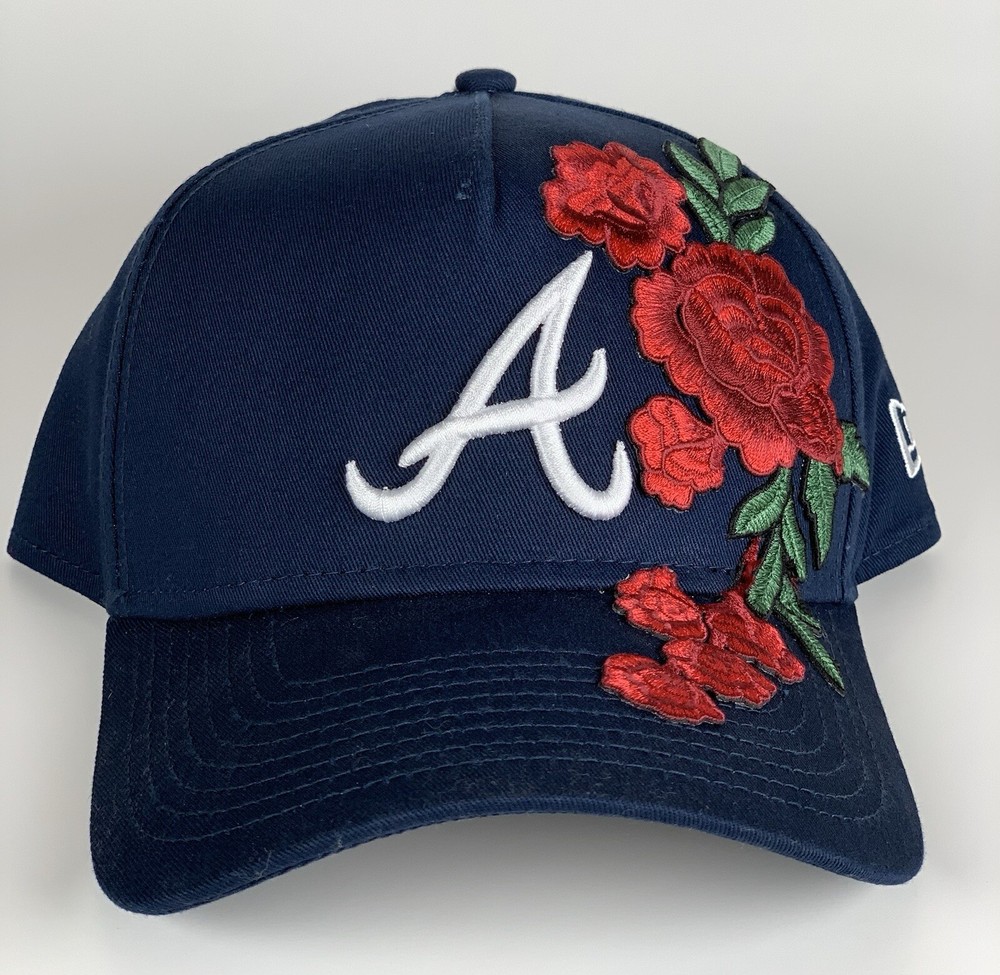 Rosemary Blue New Era Atlanta Braves Custom Baseball Cap.
