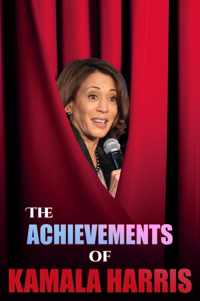 The Achievements of Kamala Harris: Funny Prank Gag Gift with Blank Paper (Sketch