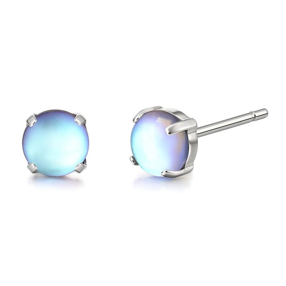 Limerencia G23 Hypoallergenic Pure Titanium Earrings, Opal/Moonstone/Cat's Ey...