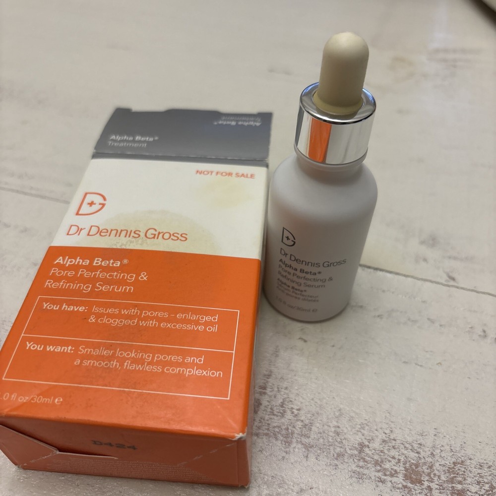 Dr Dennis Gross Alpha Beta Pore Refining Serum 1 fl oz Full Size New in Box