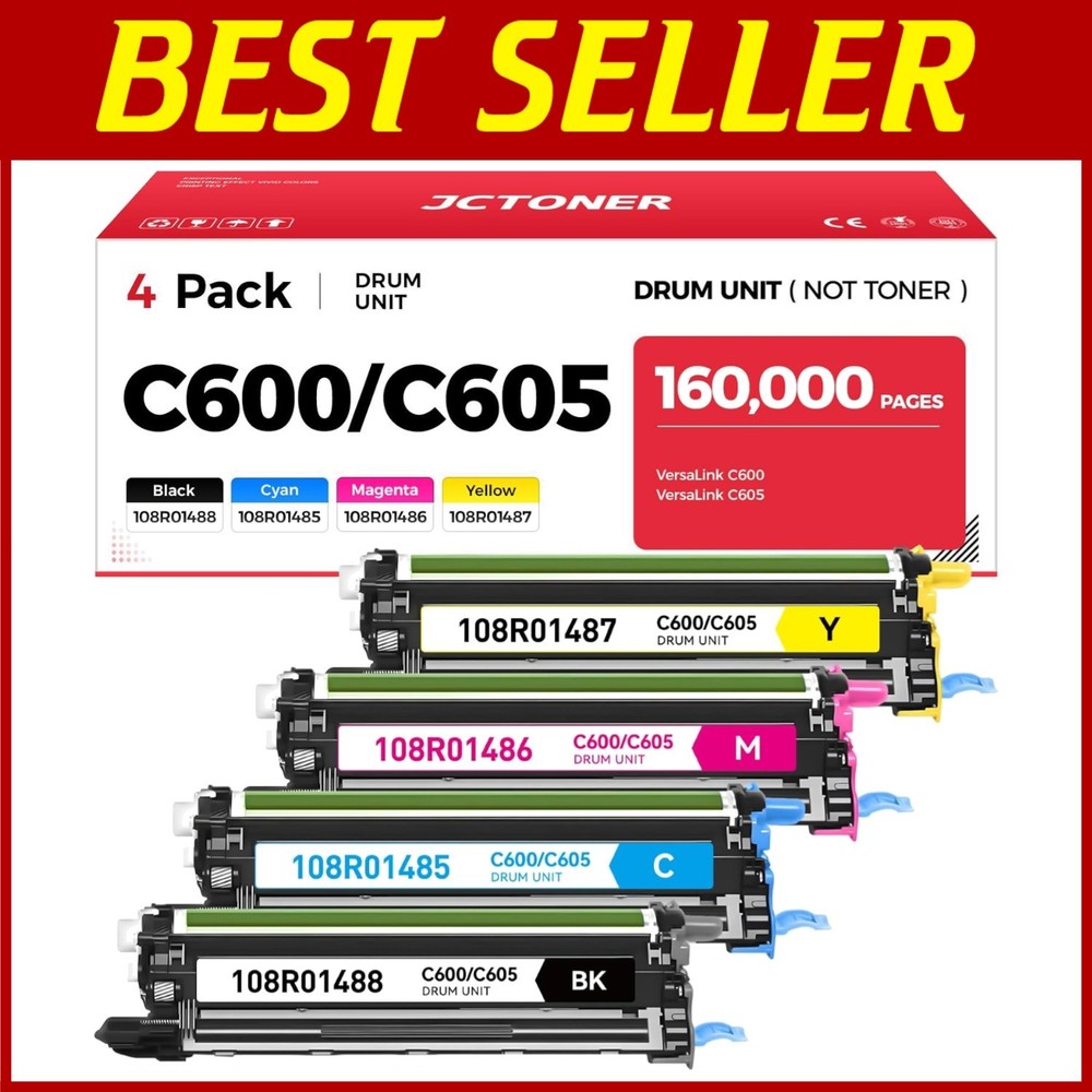 Eco-Friendly Drum Unit Set for Xerox VersaLink C600 C605