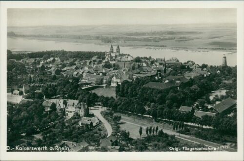 Postcard D.-Kaiserswerth on the Rhine original Aerial Mount (No. 675)