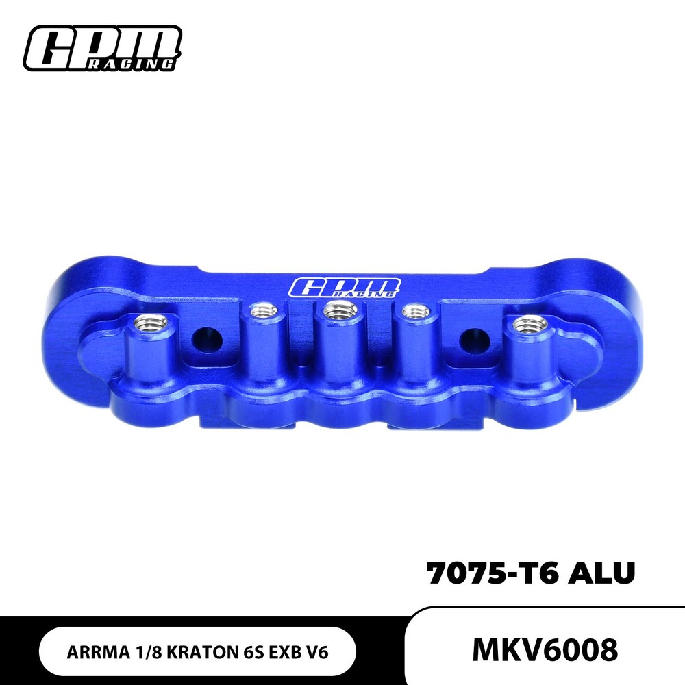 GPM 7075 Alloy Front Lower Suspension Mount ARRMA 1/8 Kraton 6S EXB V6