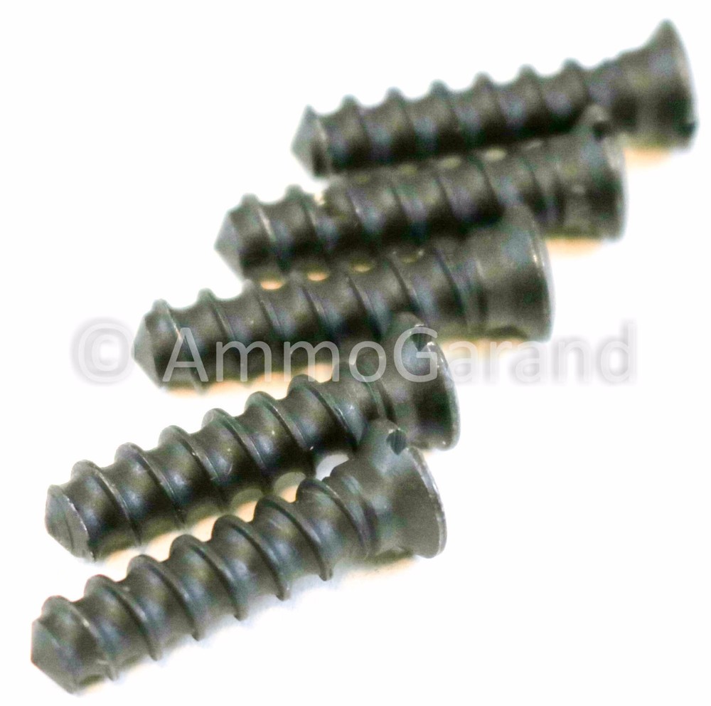 5ea Garand Butt Plate Screw New for M1 Stock Buttplate Short Screws M1903