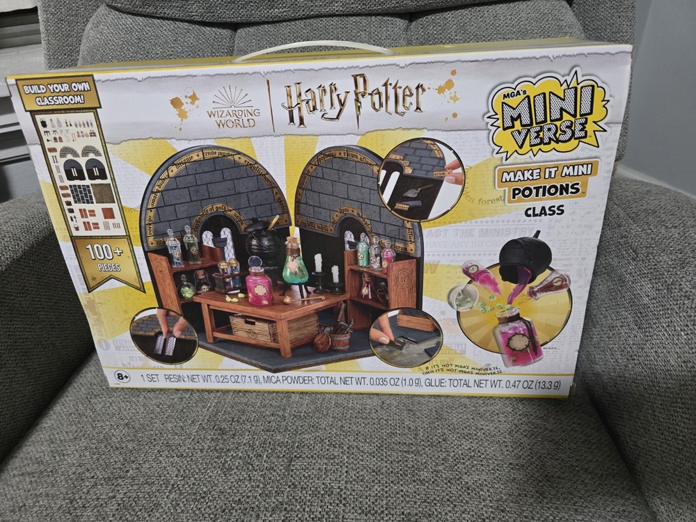 Harry Potter MGA Miniverse Potion Classroom DIY Playset New in Box  