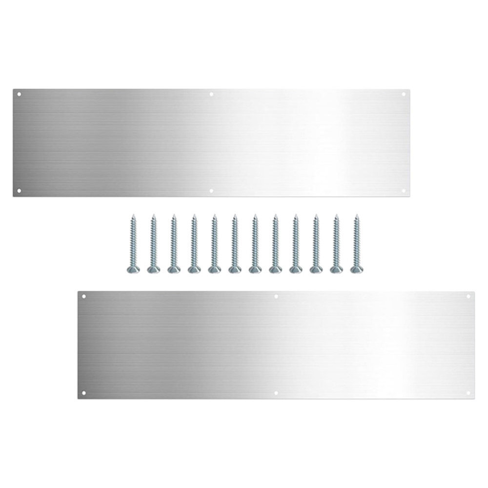 Stainless Steel Baby Door Kick Plate Protector for Frame and Plank