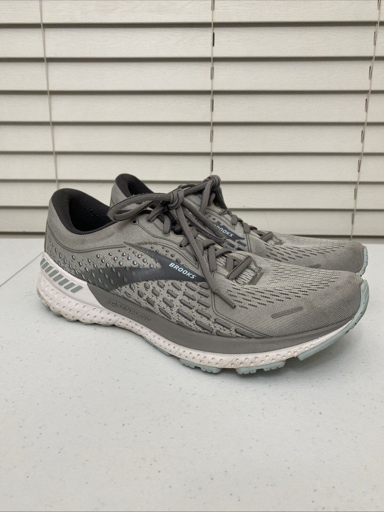 Brooks Adrenaline 21 Women's Running Shoes Gray Size 11 MEDIUM(B) DNA Loft