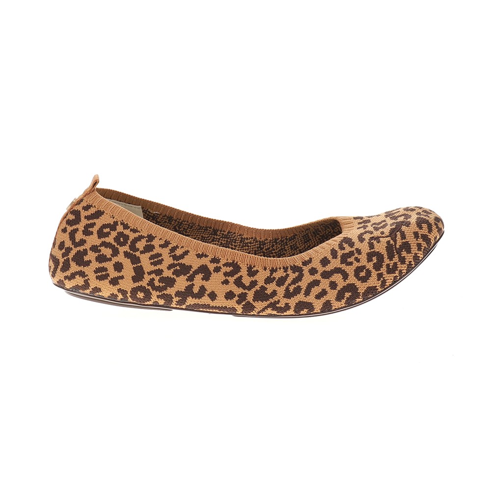 PUMA Iliana Ballerina Leopard Ballet  Womens Brown Flats Casual 40115601