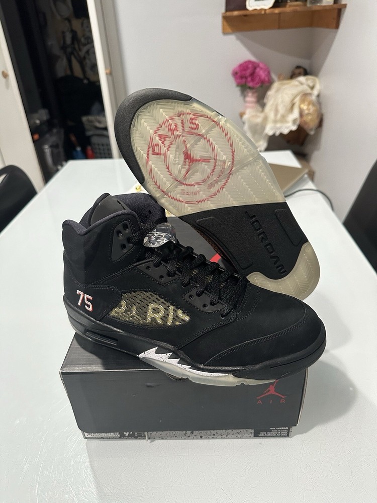 Air Jordan 5 x Paris Saint German Size 9.5