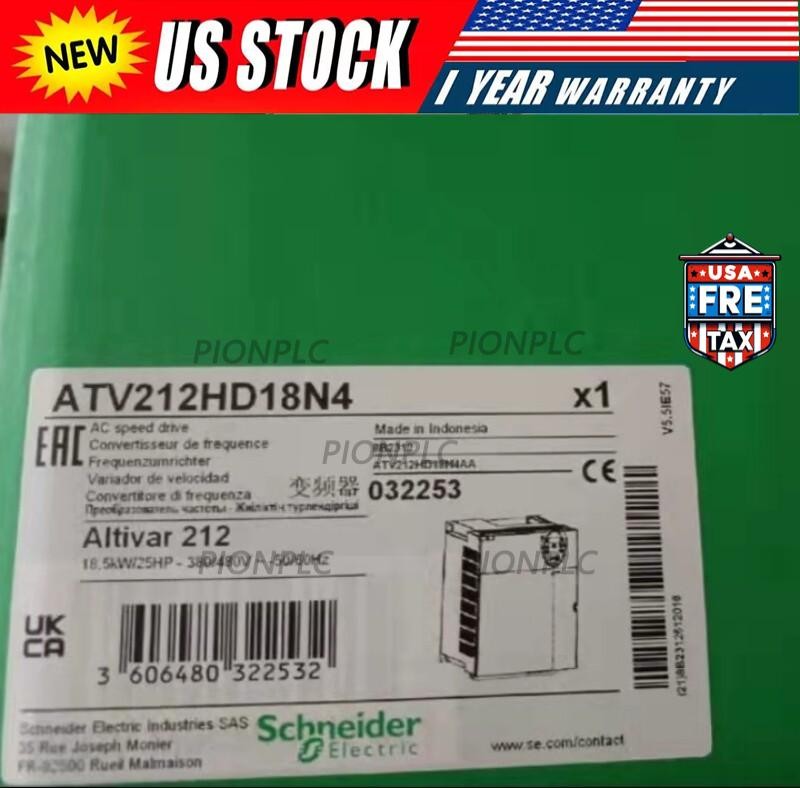 1pcs Schneider ATV212HD18N4 frequency converter 18.5KW