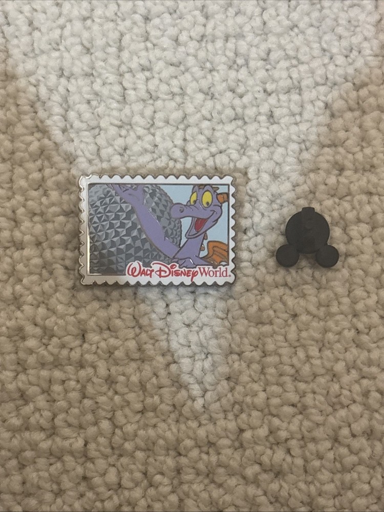 WDW - Figment at Spaceship Earth - Postcards - Deluxe Starter Disney Pin 88254