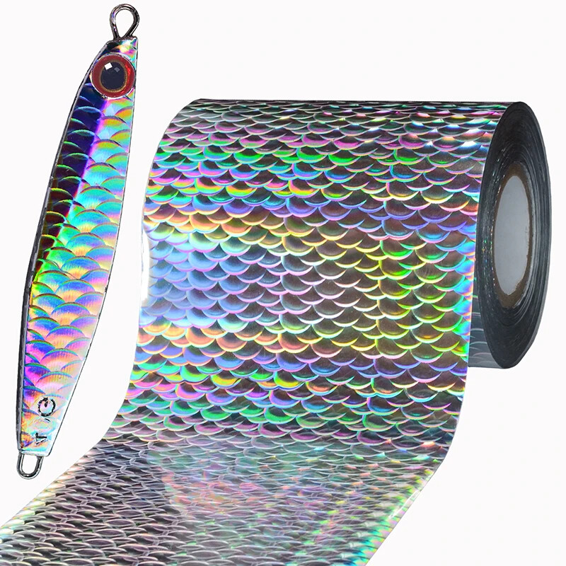 Colorful Hot Stamping Foil ,For Fishing Lure Jigs Baits ,DIY Fishing Lure