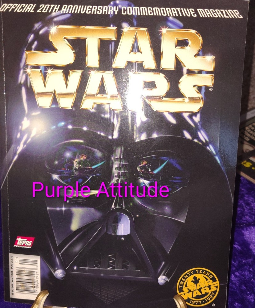 George Lucas SIGNED Star Wars 20th Anniversary Magazine 1997 - Bobbi Hill...