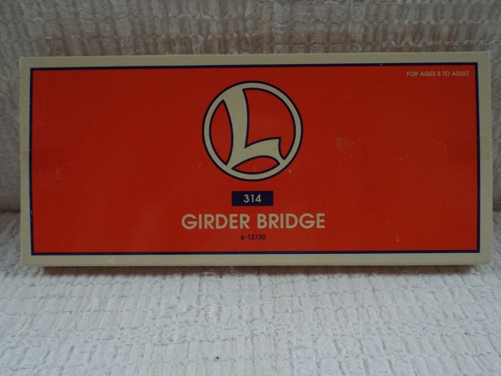 1996 Lionel O Scale 314 Girder Bridge Model 6-12730 for Train Layouts