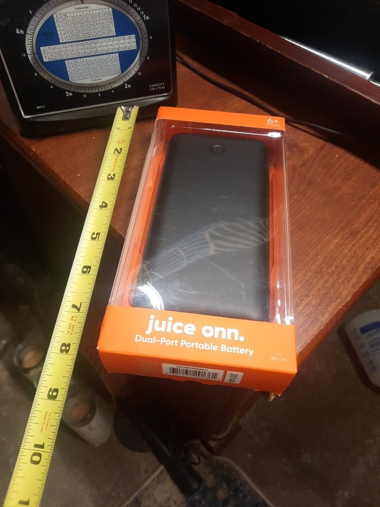 onn juice Dual-Port 20000mAh Power Bank – 6x Fast Charging