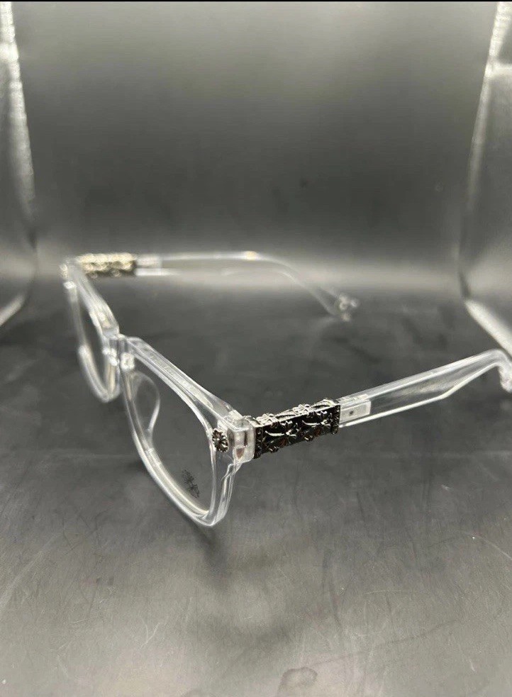 Chrome Hearts Clear/Silver Glasses