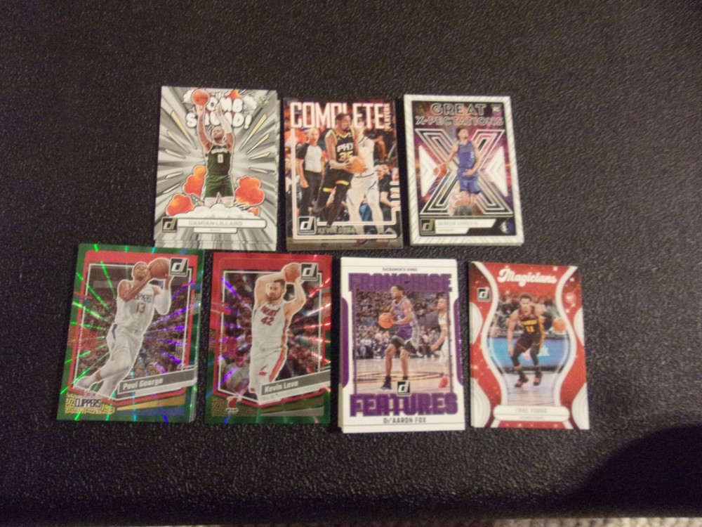 2023-24 Donruss Basketball Insert & Parallel Lot (34) Cards SEE LIST & PICS