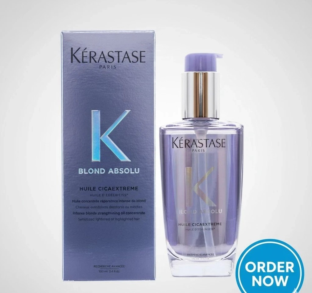 New Kerastase Blond Absolu Huile Cicaextreme Blond Beautifying Oil 100ML..