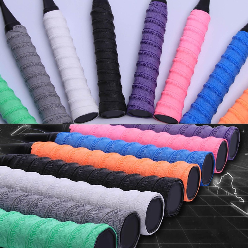 Racquet Grip Tape Badminton Racket Grip Wrap Sweat-Absorbing Tennis